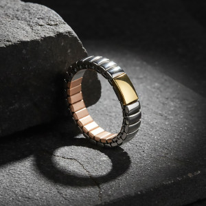 Flex prsten u dizajnu od dva tona 16