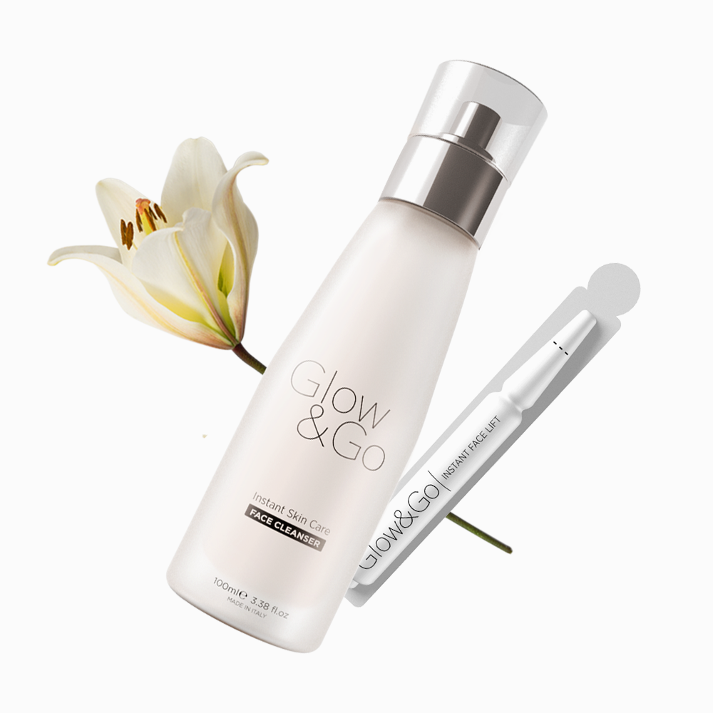 set Glow&Go instant skin care cleanser za lice 100 ml + Tester