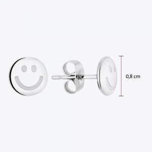 Naušnice smajli sa magnetima