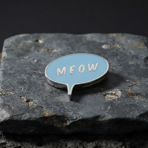 Dečija pločica "Meow" oblačić