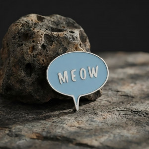 Dečija pločica "Meow" oblačić