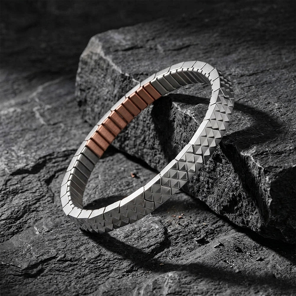 Flexi narukvica sa malim trouglovima M