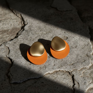 Dvodelne minđuše u jarkim bojama