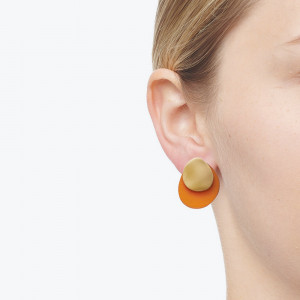 Dvodelne minđuše u jarkim bojama