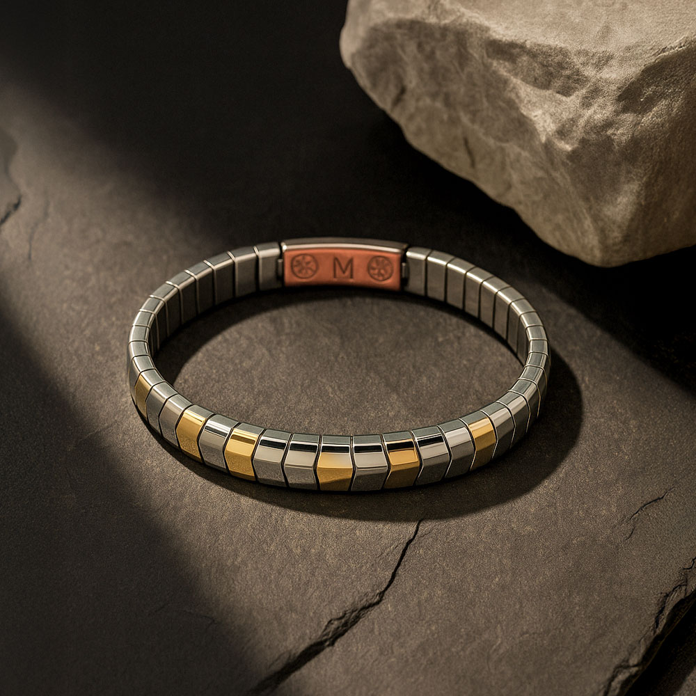 Flex narukvica u ševronu i dizajn od dva tona XL