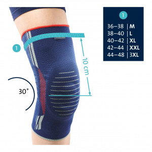 Magnetni bandažer za koleno - L