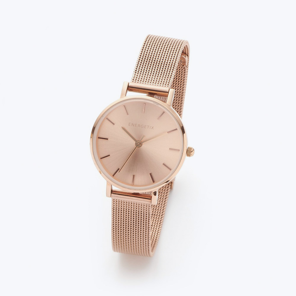 Ručni sat sa magnetima SOLID roze zlatne boje