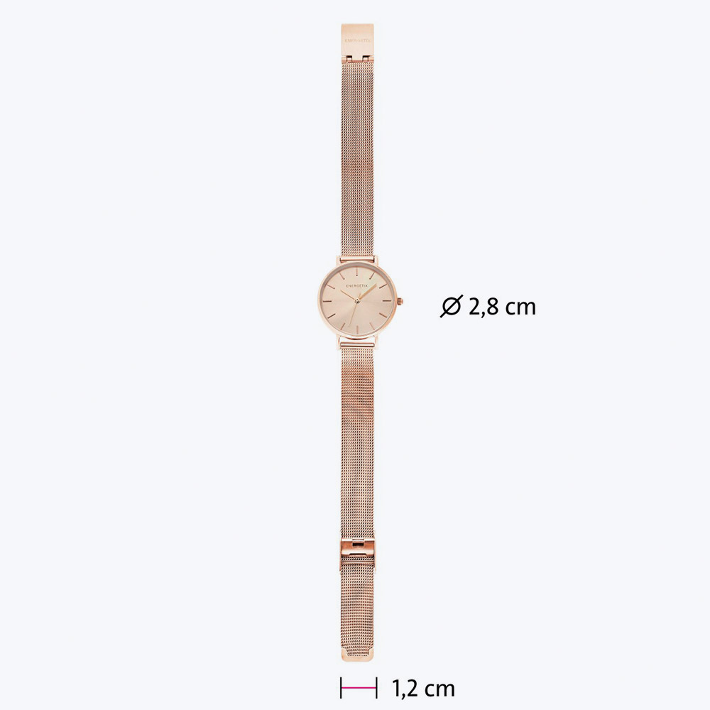 Ručni sat sa magnetima SOLID roze zlatne boje