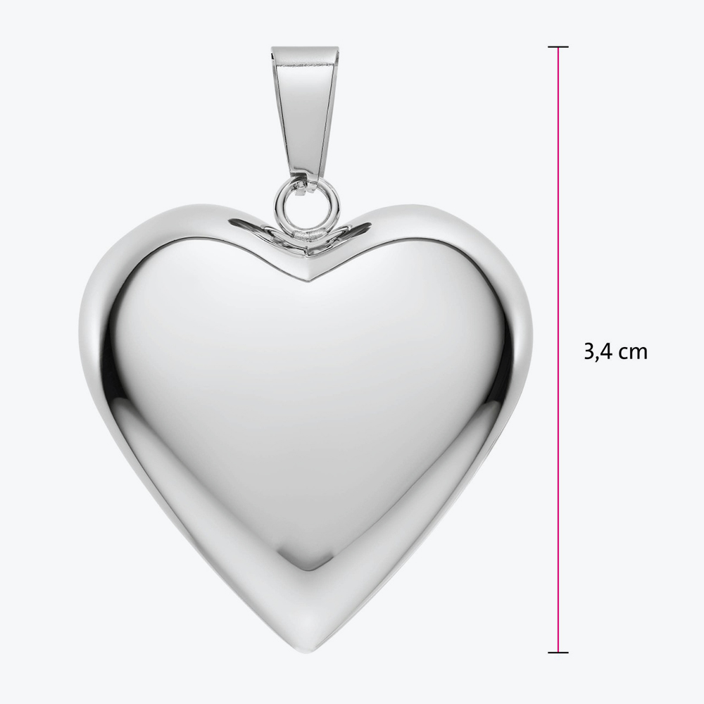 Pun privezak u obliku srca sa magnetima