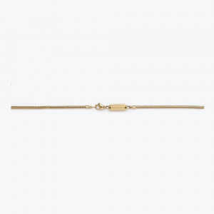 Ogrlica u boji zlata sa magnetima M