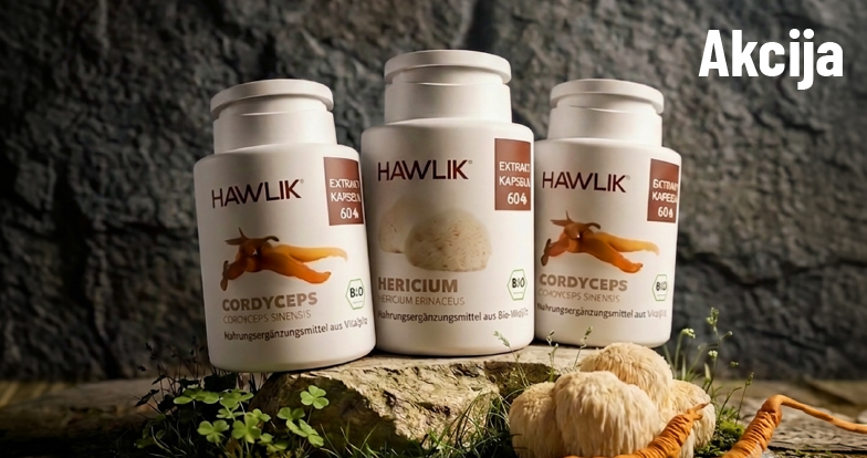 50% popusta na izabrane suplemente + Cordyceps akcija 1+1 gratis + Pokoln!