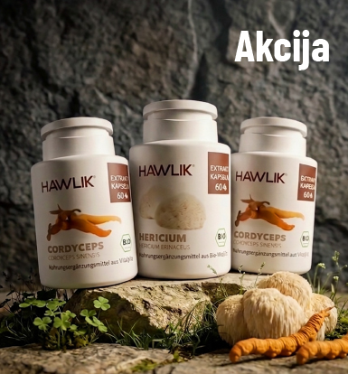 50% popusta na izabrane suplemente + Cordyceps akcija 1+1 gratis + Pokoln!