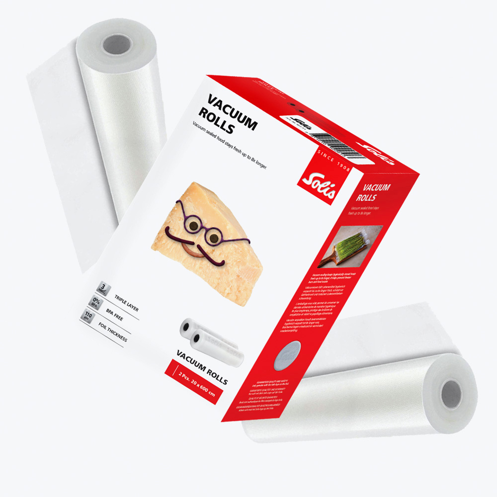 Folija u rolni za vakuumiranje 20x600cm (2 rolne)