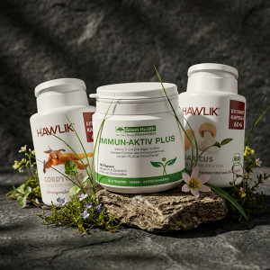 Set Organic Agaricus ekstrat kapsule+Immun Actice Plus kapsule+Organic Cordyceps ekstrat kapsule