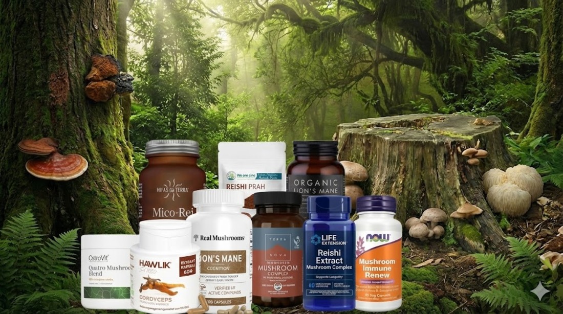 Medicinske gljive u kapsulama ili prahu?