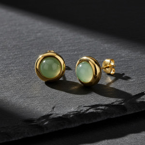 Naušnice sa magnetima i poludragim kamenom