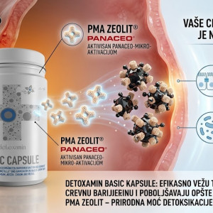 PMA Zeolit /detoxamin/ i zdravlje creva - od oporavka sluzokože do potporne onkološke terapije