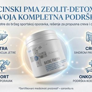Moć PMA zeolita -  istina o Detoxaminu