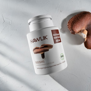 Hawlik Organic Reishi gljiva ekstrakt kapsule 60 komada