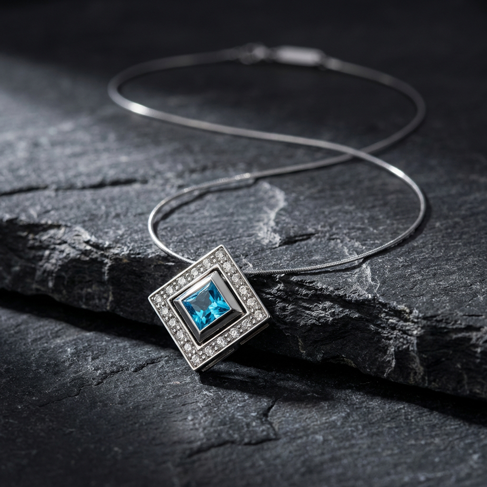 Set ženska ogrlica sa priveskom  M