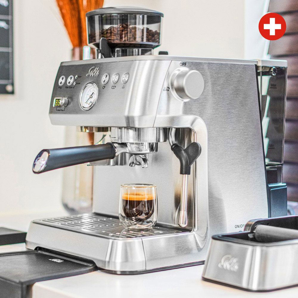 Aparat za espresso kafu Perfetta sivi