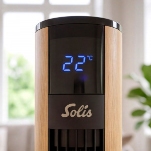 Stubni ventilator u boji drveta