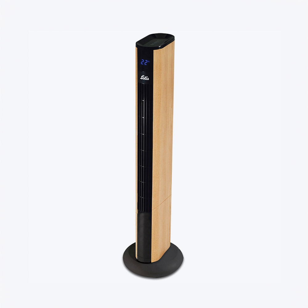 Stubni ventilator u boji drveta
