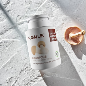 Organic Agaricus ekstrakt 60 kapsula - Sunčeva pečurka